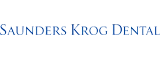 The Saunders Krog Dental website scrolling logo