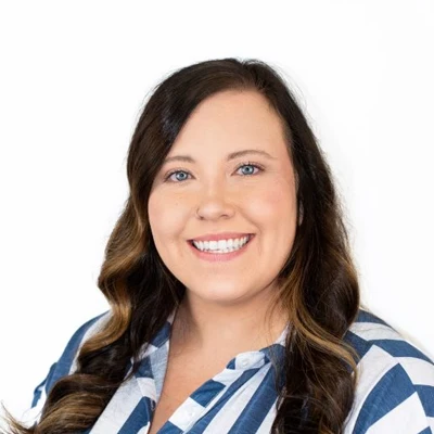 A headshot of one of the staff members of the clinic, amber